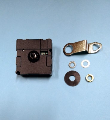 GERMAN RADIO CONTROLLED QUARTZ CLOCK MOVEMENT kit with hands UK MSF signal only 